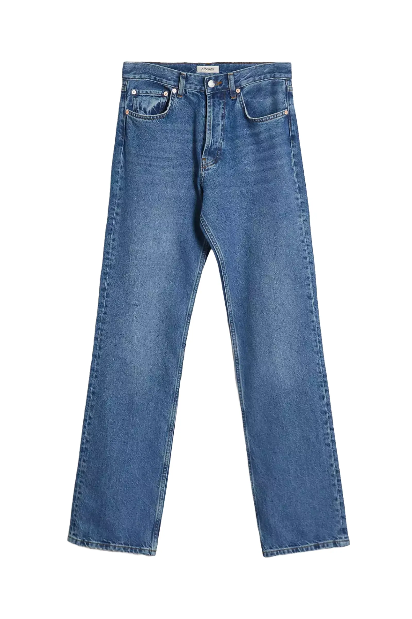 90s Straight Leg Jeans, Indigo