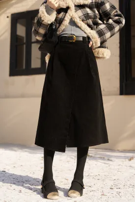 A Line Maxi Skirt for Women
