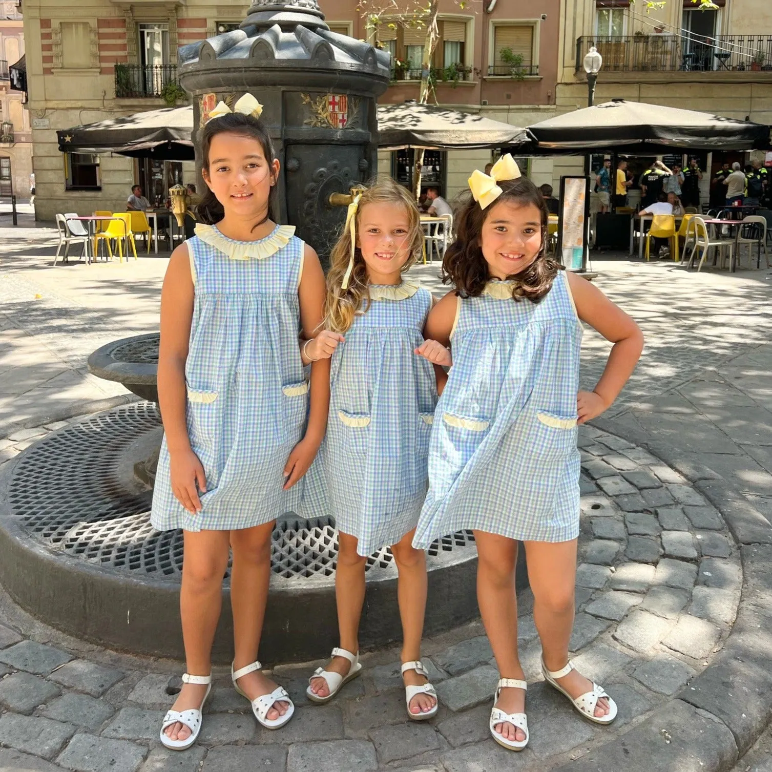 Addison Dress- Quail Hollow Check