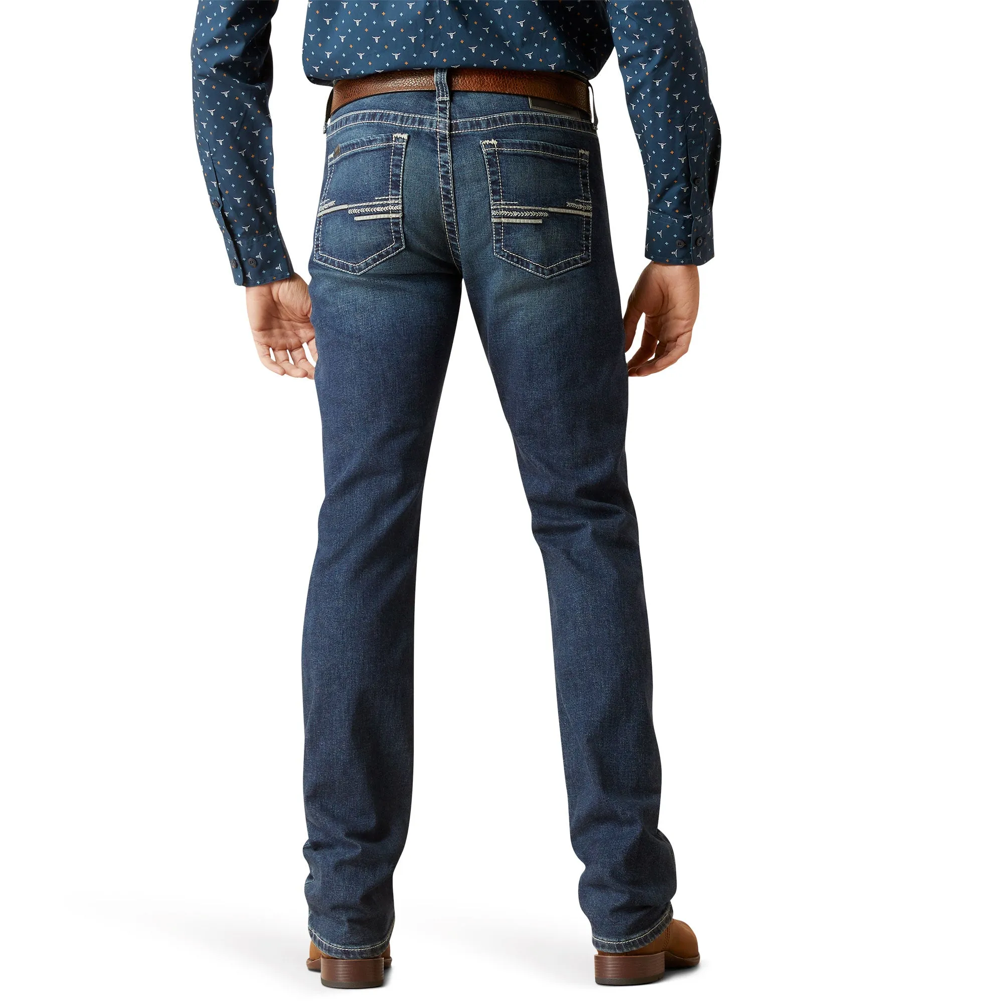 Ariat Men's M8 Modern TekStretch Easton Slim Denim Jean 10045385
