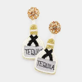 Beaded Earrings, Adult Beverage