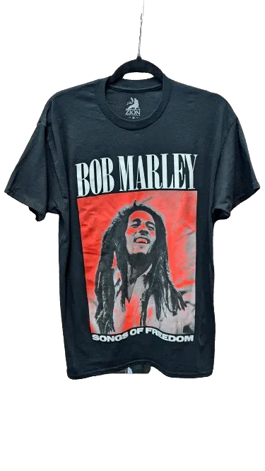 Bob Marley Song of Freedom T-Shirt SZ: MD