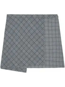 Check Mix Mini Skirt