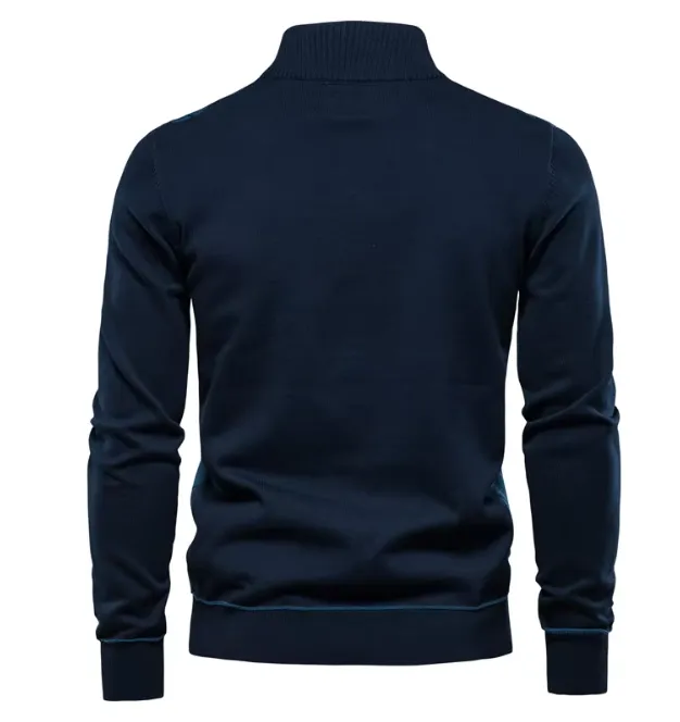 Constantine | Diamond Zip Sweater
