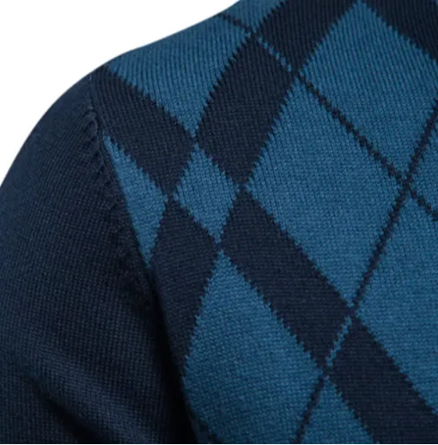 Constantine | Diamond Zip Sweater