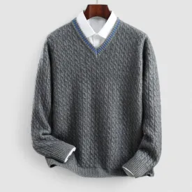 Desmond | 100% Cashmere V-Neck Sweater