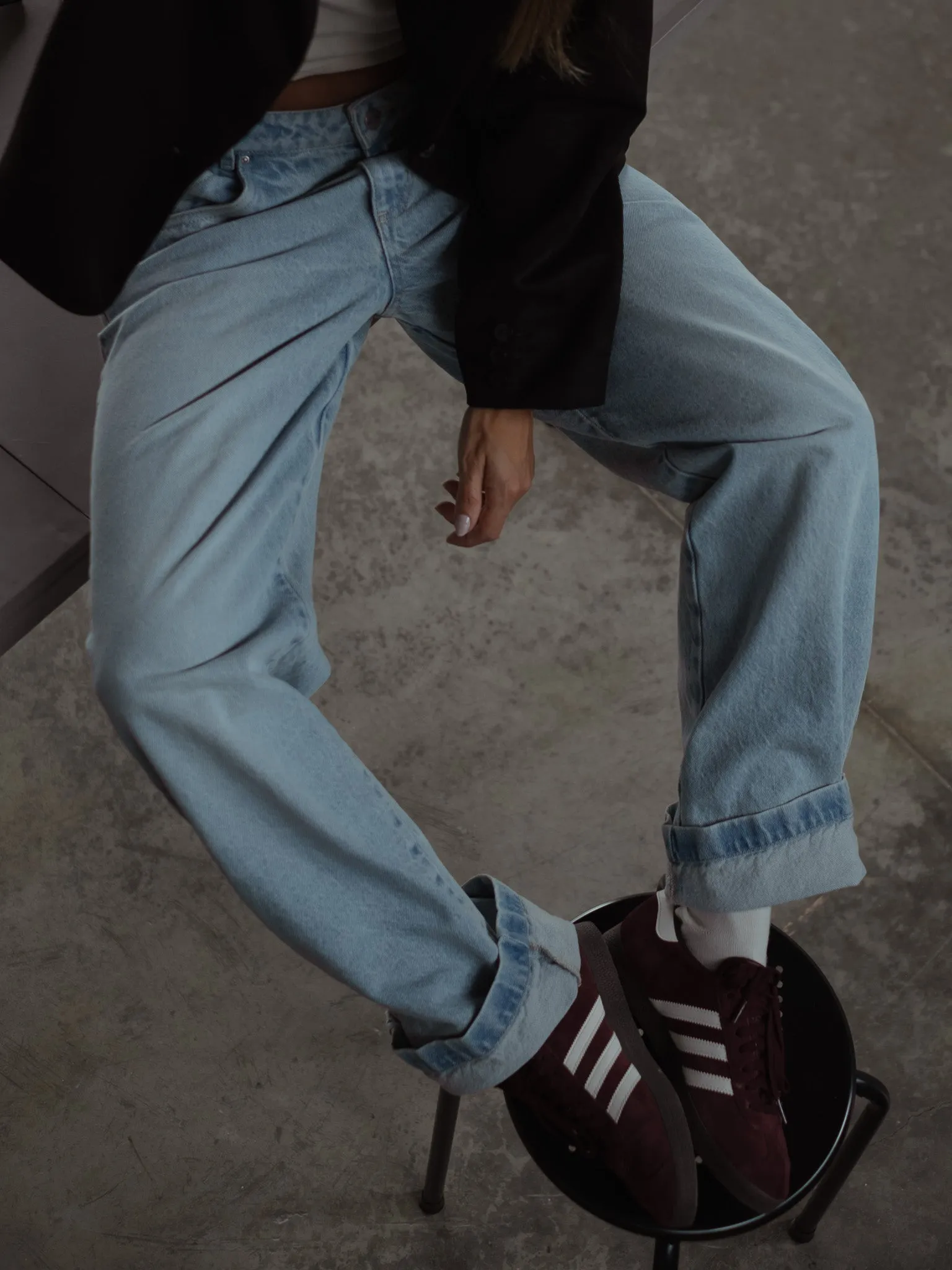 DOUBLE POCKET JEAN - ARCTIC BLUE