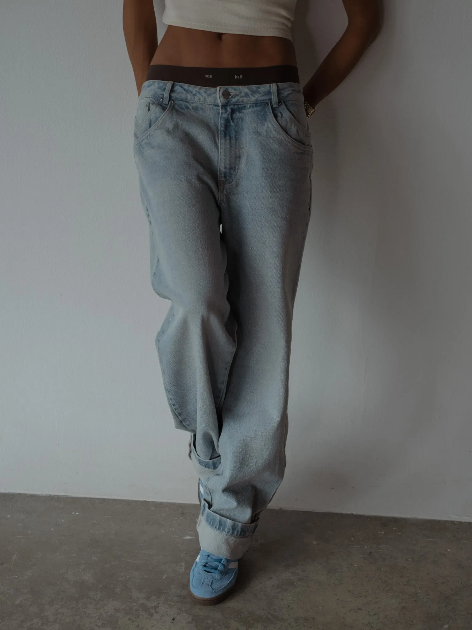 DOUBLE POCKET JEAN - ARCTIC BLUE