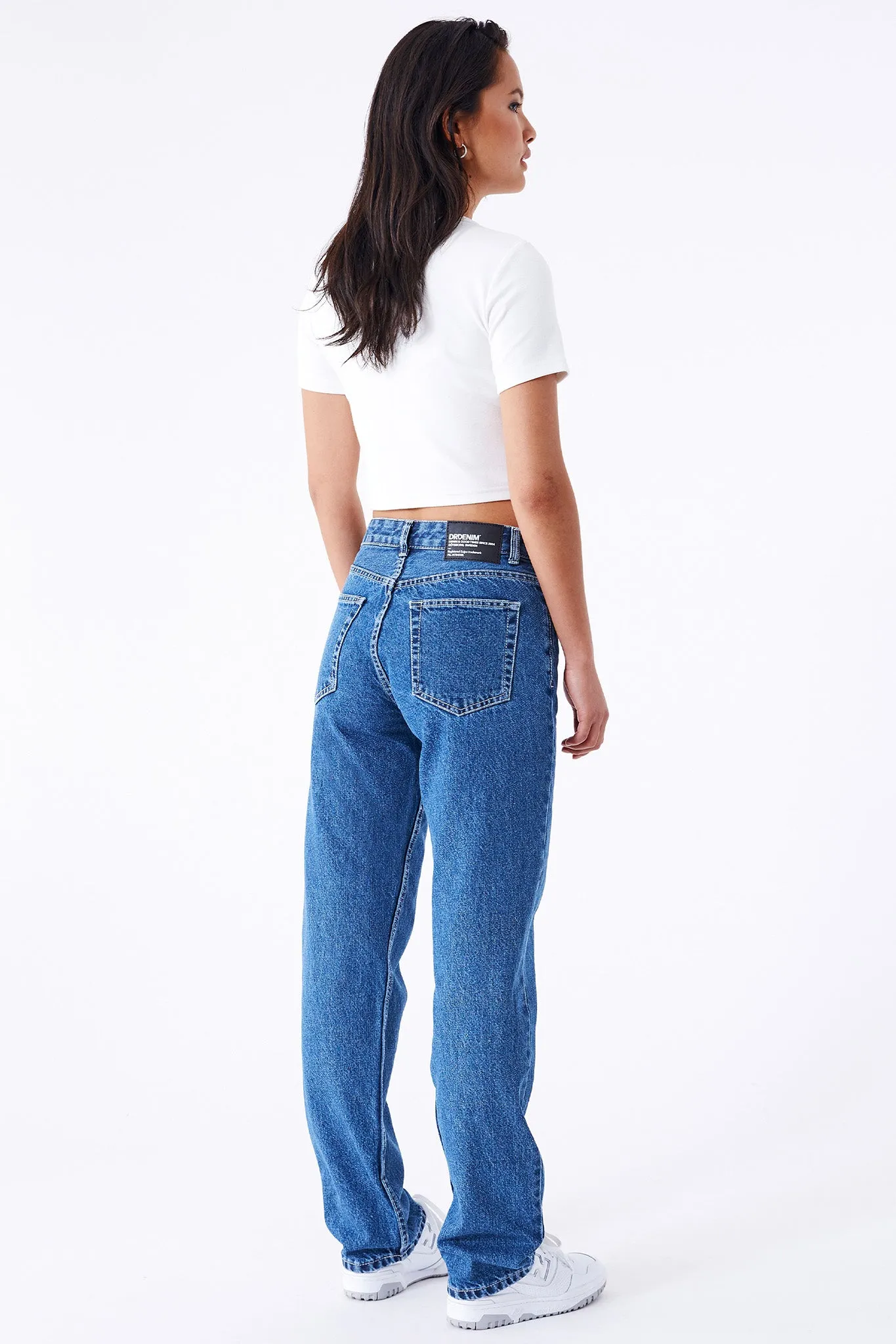 DR DENIM Arch Jeans Pebble Mid Stone