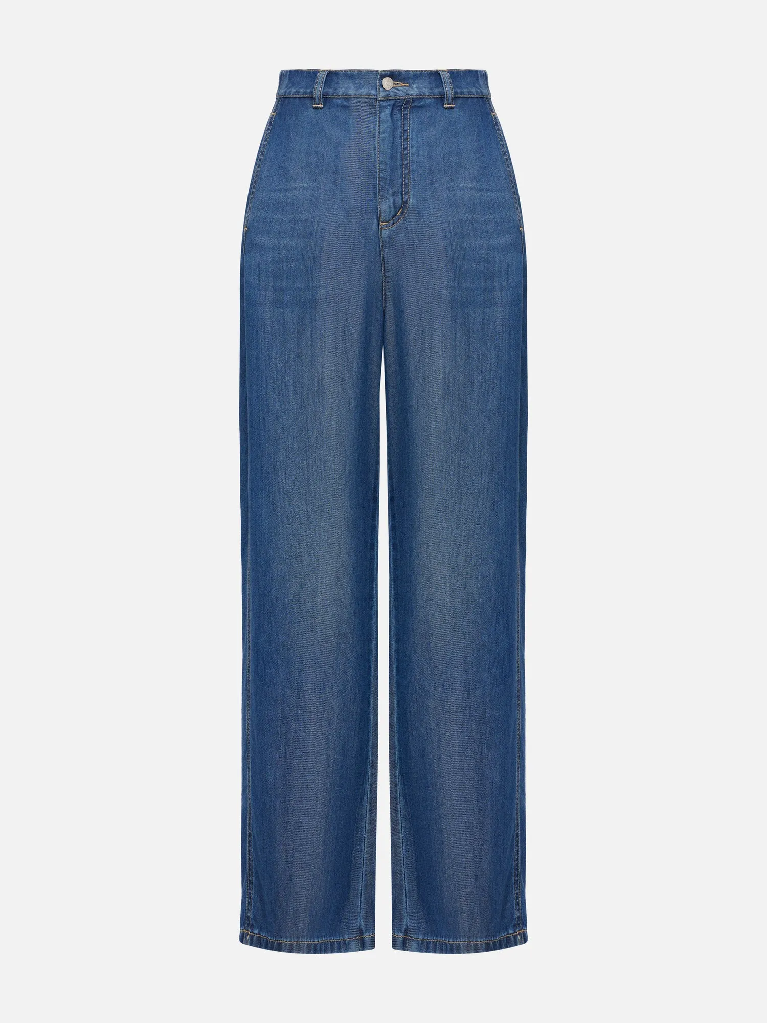 EP YAYING Vintage Straight-leg Jeans