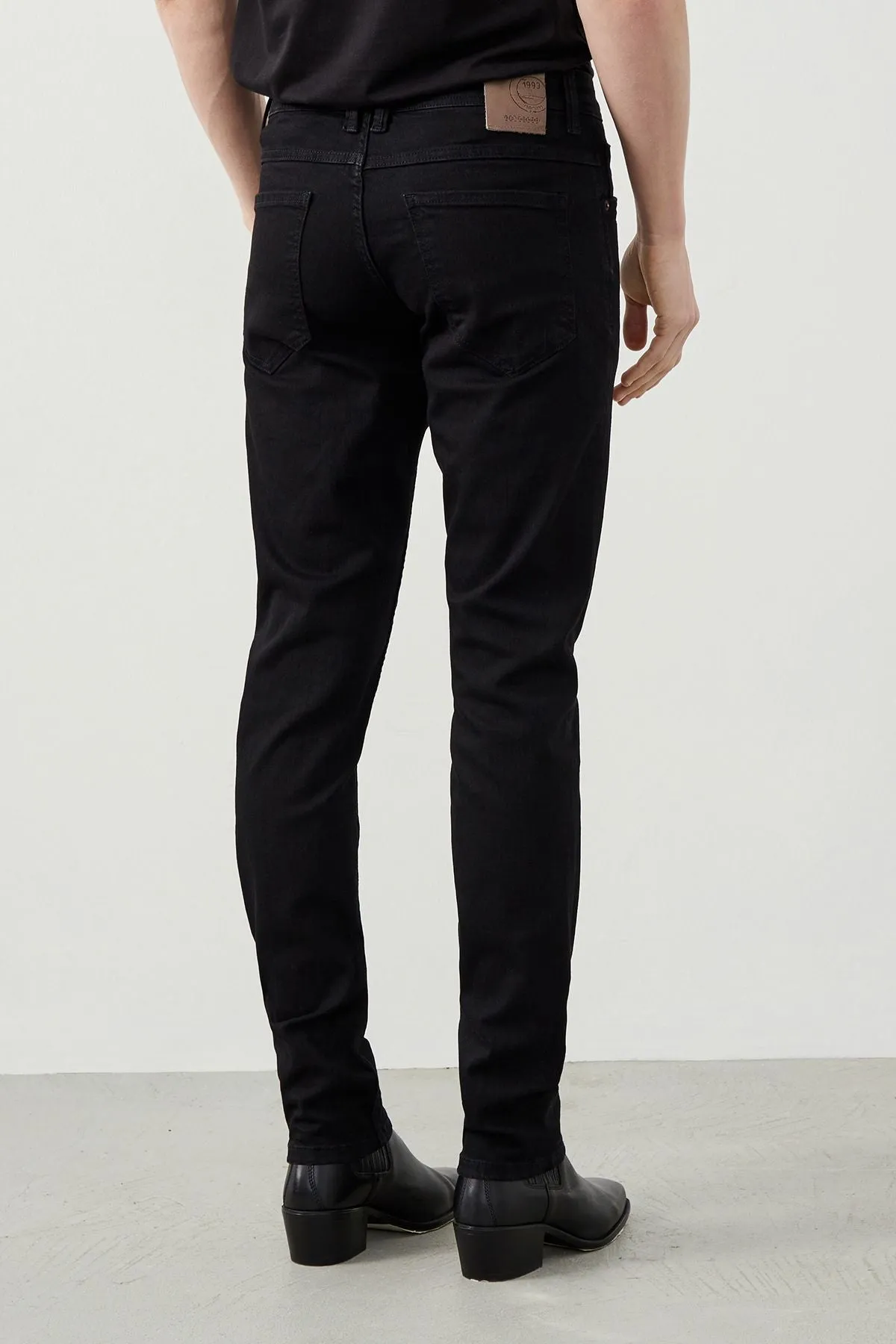 Fere Regular Fit Black Men's Jeans