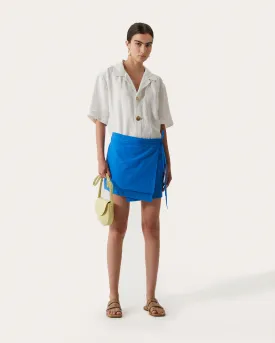 Freja Skirt Tencel Vivid Blue