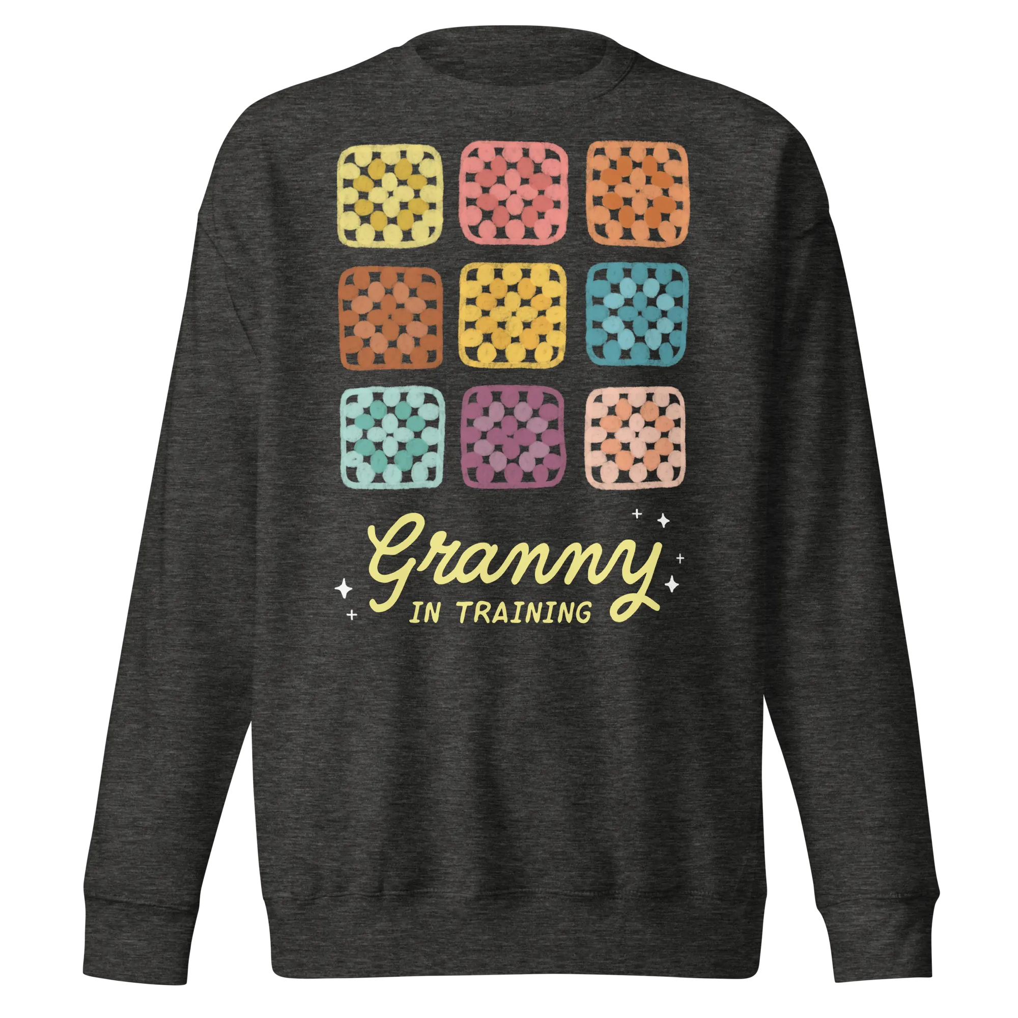 Granny In Training Sweatshirt - Yellow