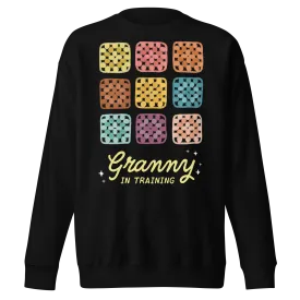 Granny In Training Sweatshirt - Yellow