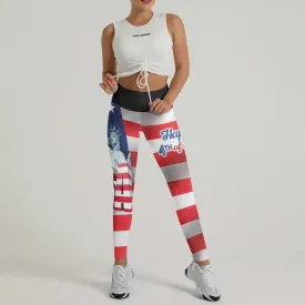 Happy Fourth Of July Leggings