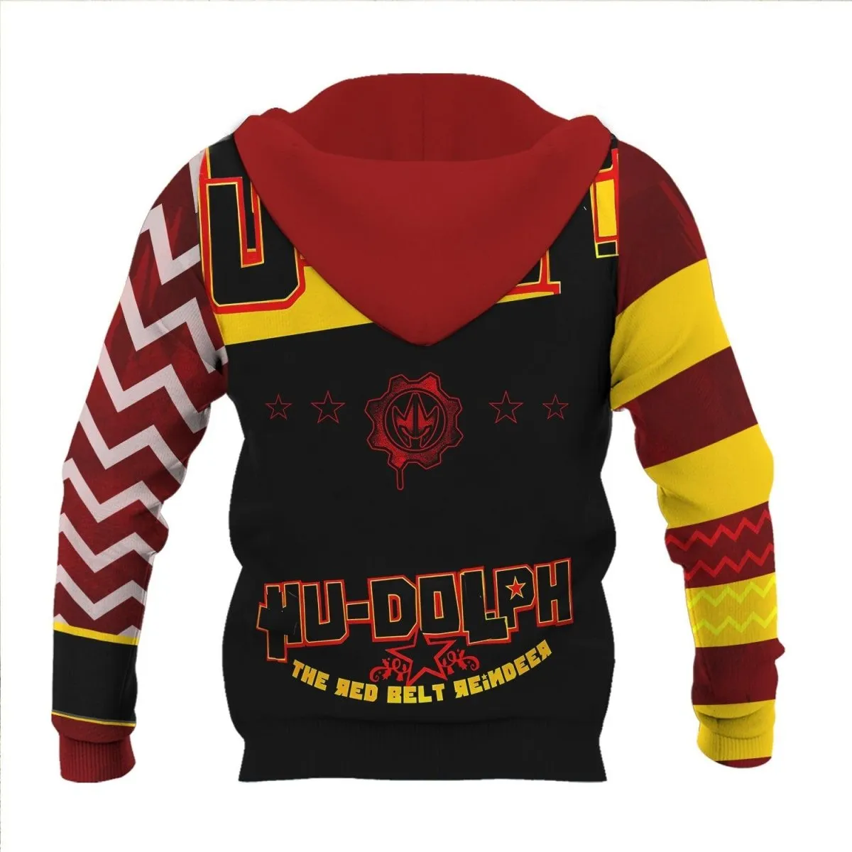 Hudolph The Red Belt Reindeer Pullover & Zip Hoodie