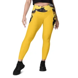 Humble Sportswear™ Trinity Yellow Pocket Leggings