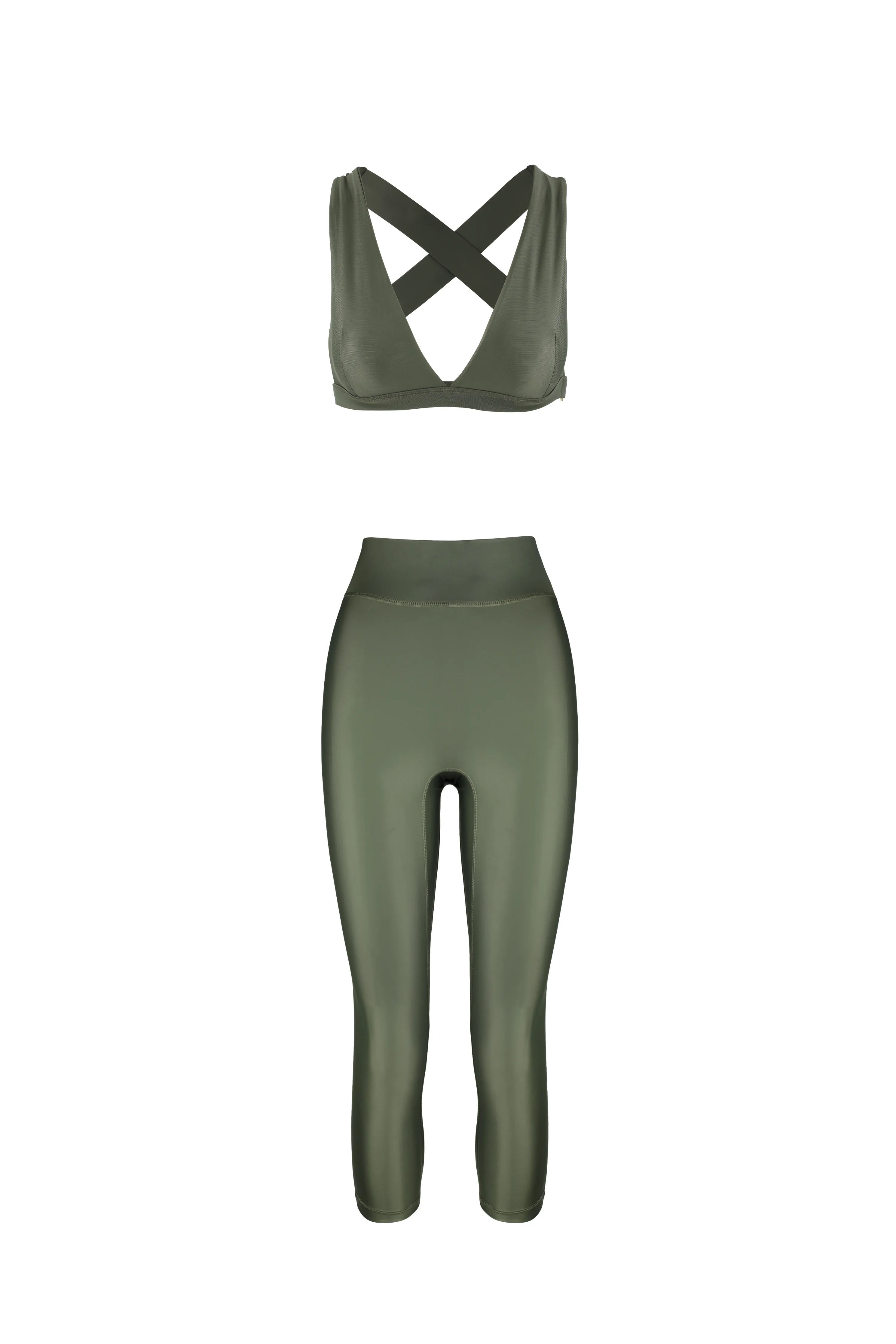 Lilly V 2.0   Cora Leggings | Olive