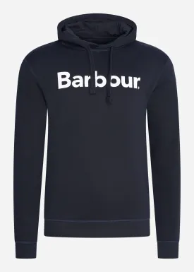 Logo popover hoodie - navy