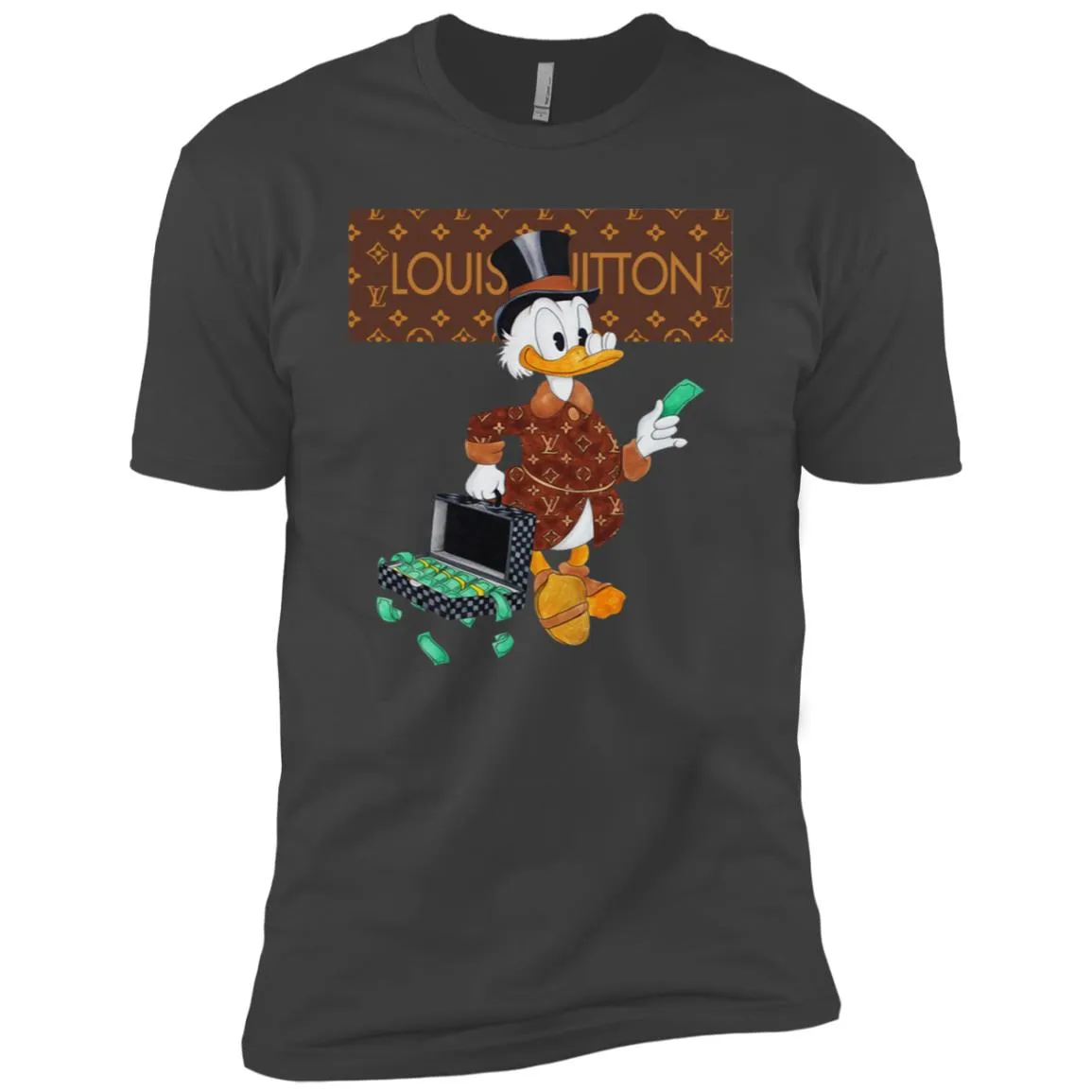 Louis Vuitton Donald Duck T-shirt Men Short Sleeve T-Shirt