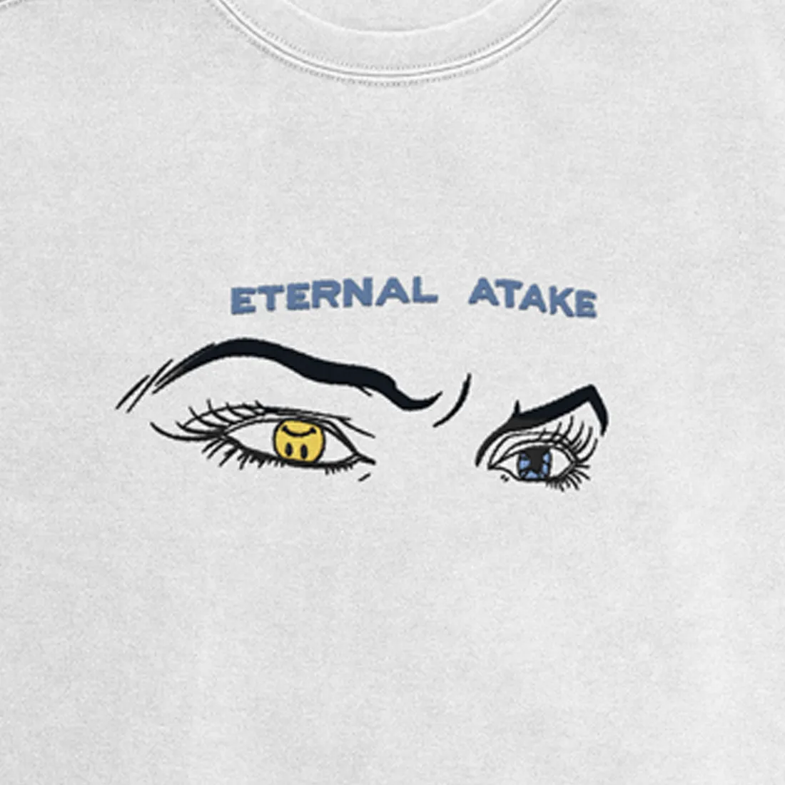 LUV Eternal Atake White Crewneck
