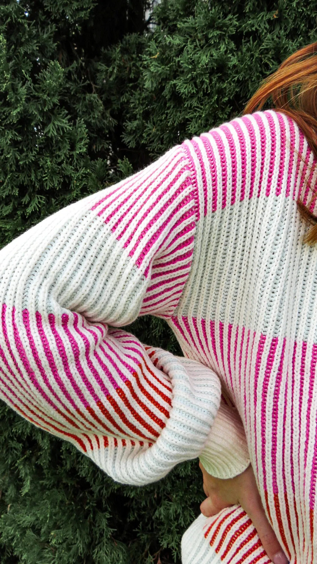 Maxine Colorblock Knitted Sweater