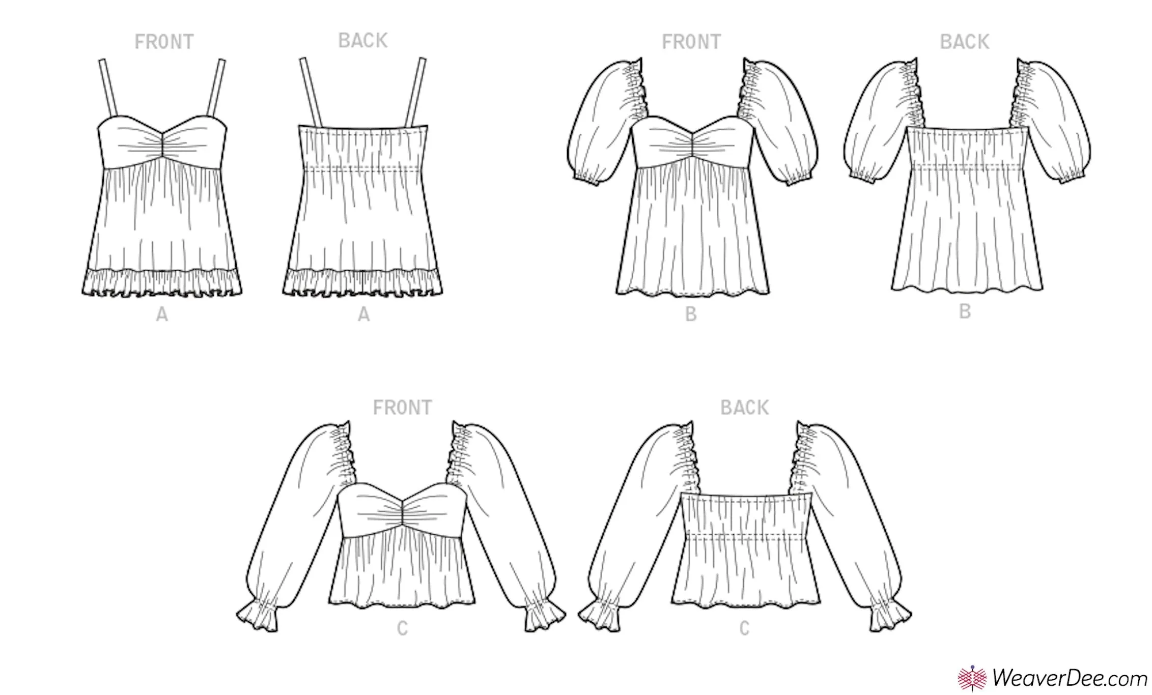 McCall's Pattern M8199 Tops