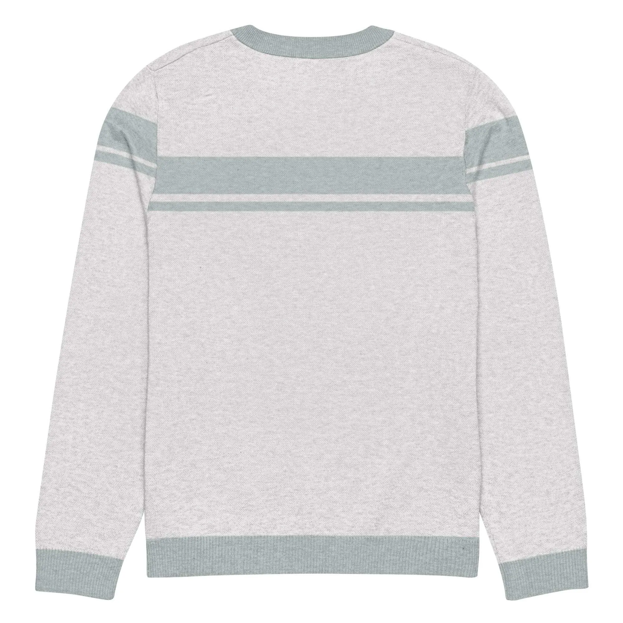 McEnroe Young Line Silver Blue Knitted Sweater