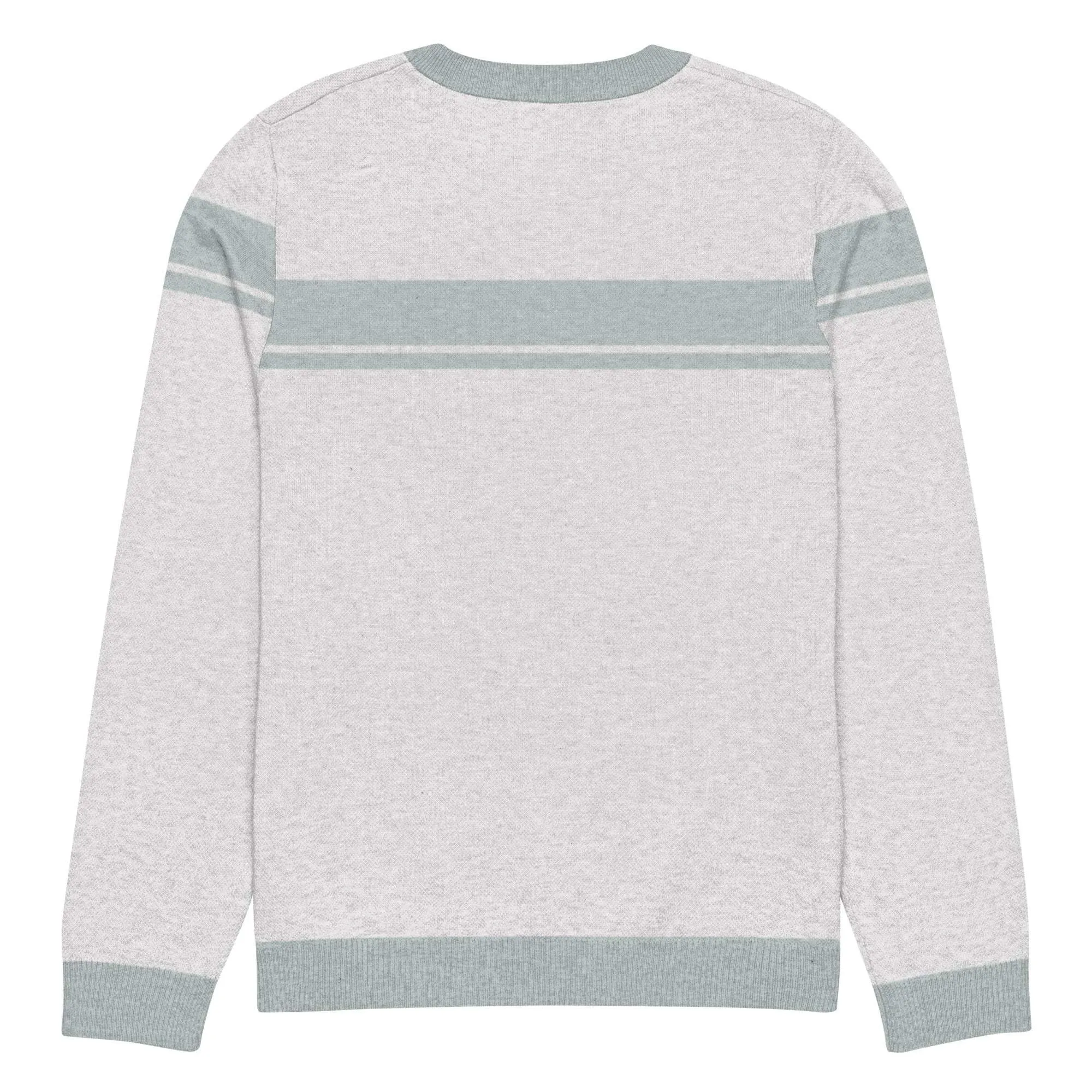 McEnroe Young Line Silver Blue Knitted Sweater