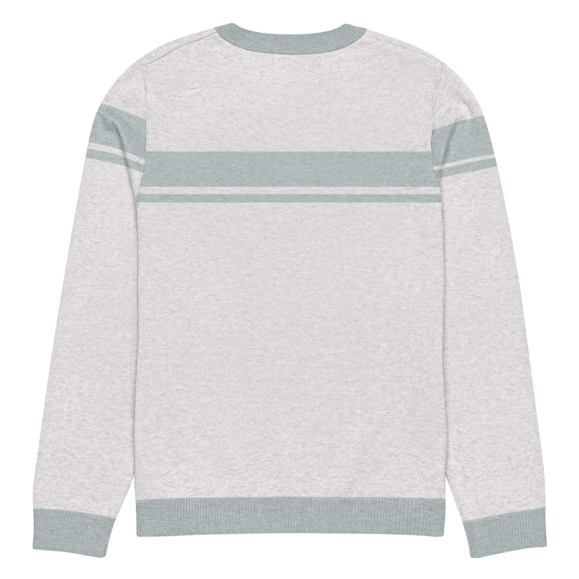 McEnroe Young Line Silver Blue Knitted Sweater