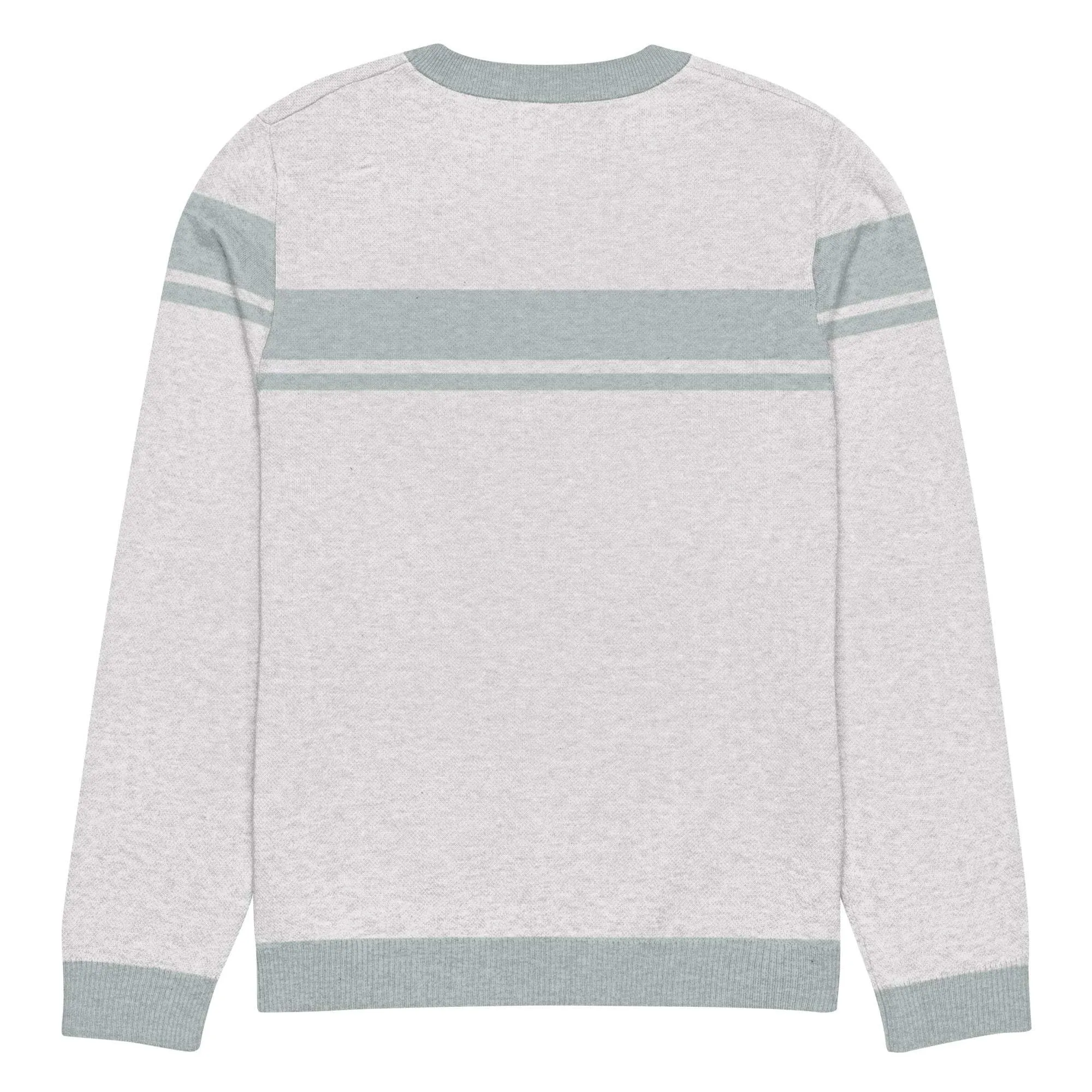 McEnroe Young Line Silver Blue Knitted Sweater