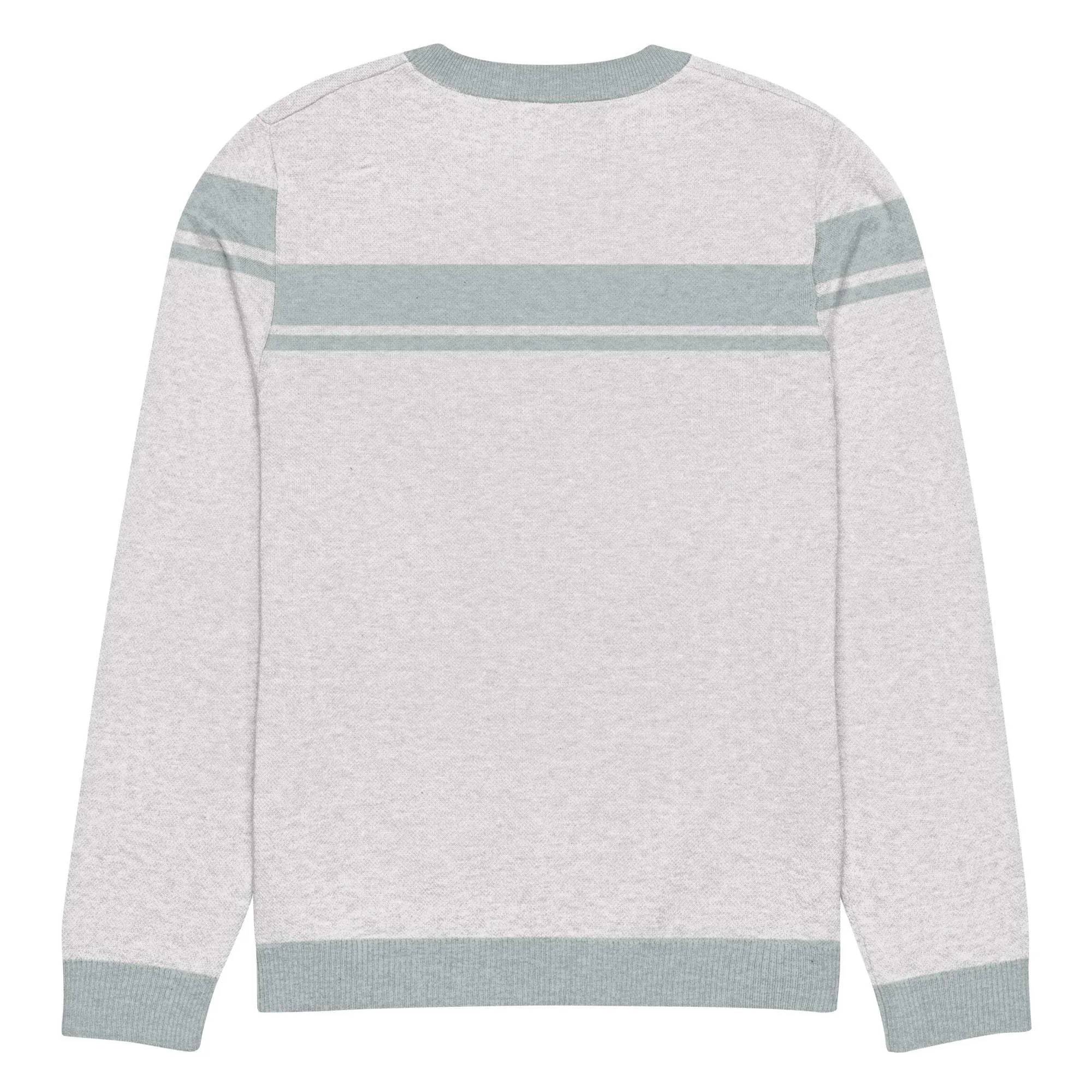 McEnroe Young Line Silver Blue Knitted Sweater