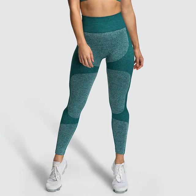 NORMOV Women Fashion Seamless Leggings Sexy Women