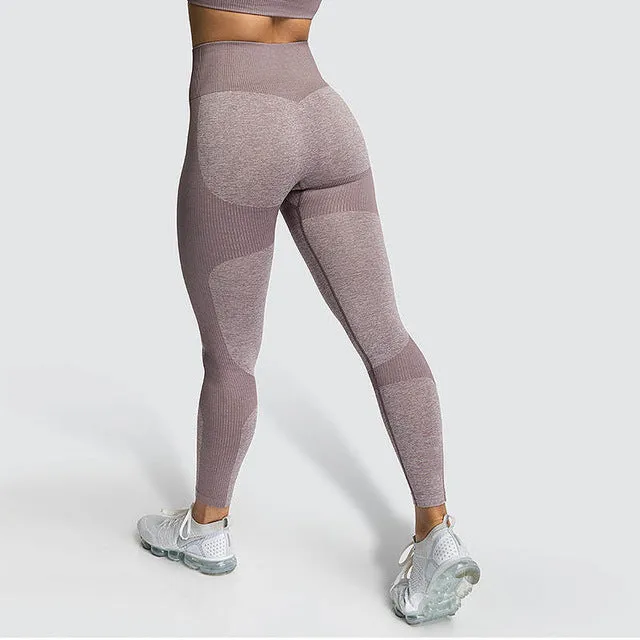 NORMOV Women Fashion Seamless Leggings Sexy Women