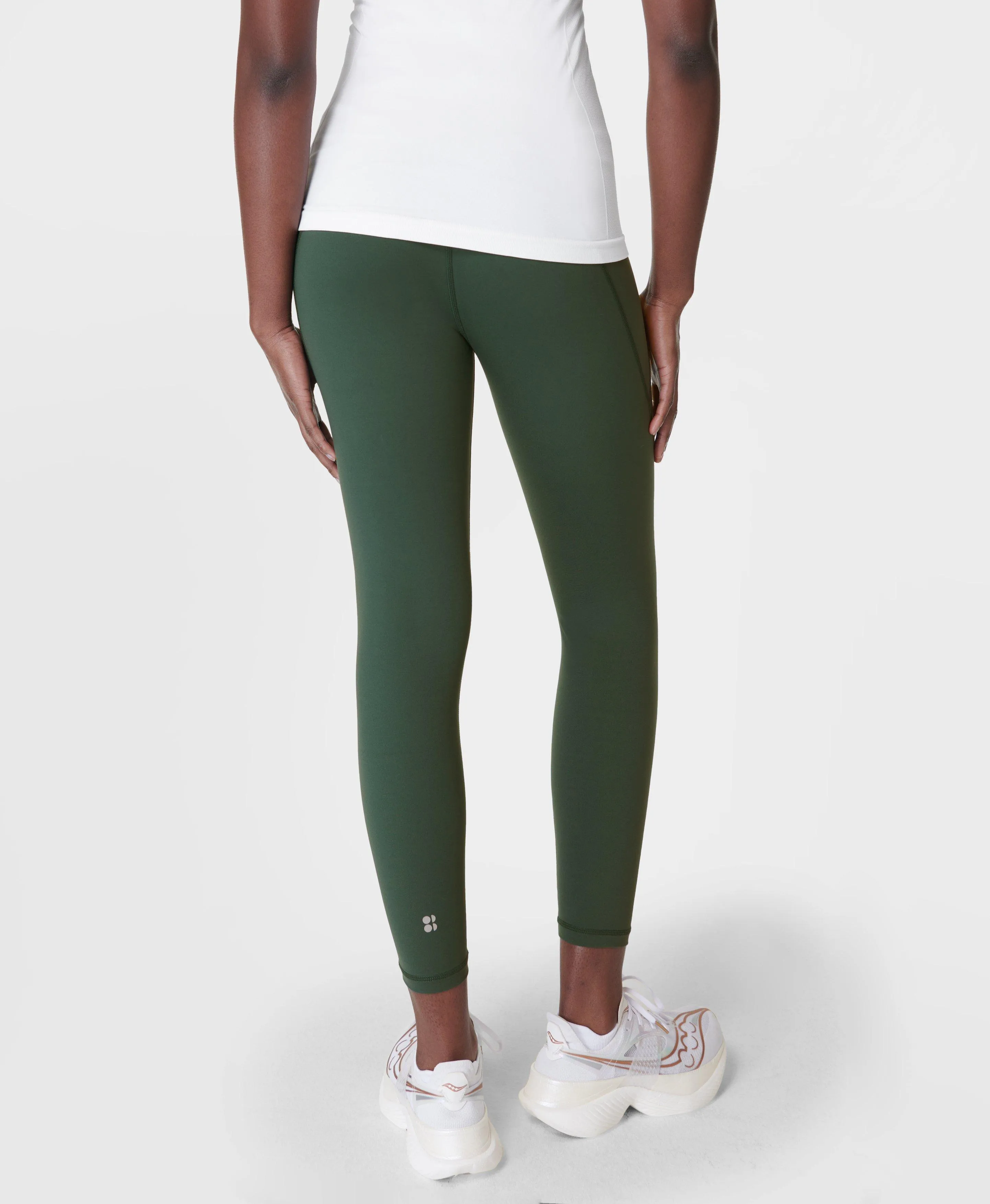 Power Workout Leggings Sb5400 Trek-Green