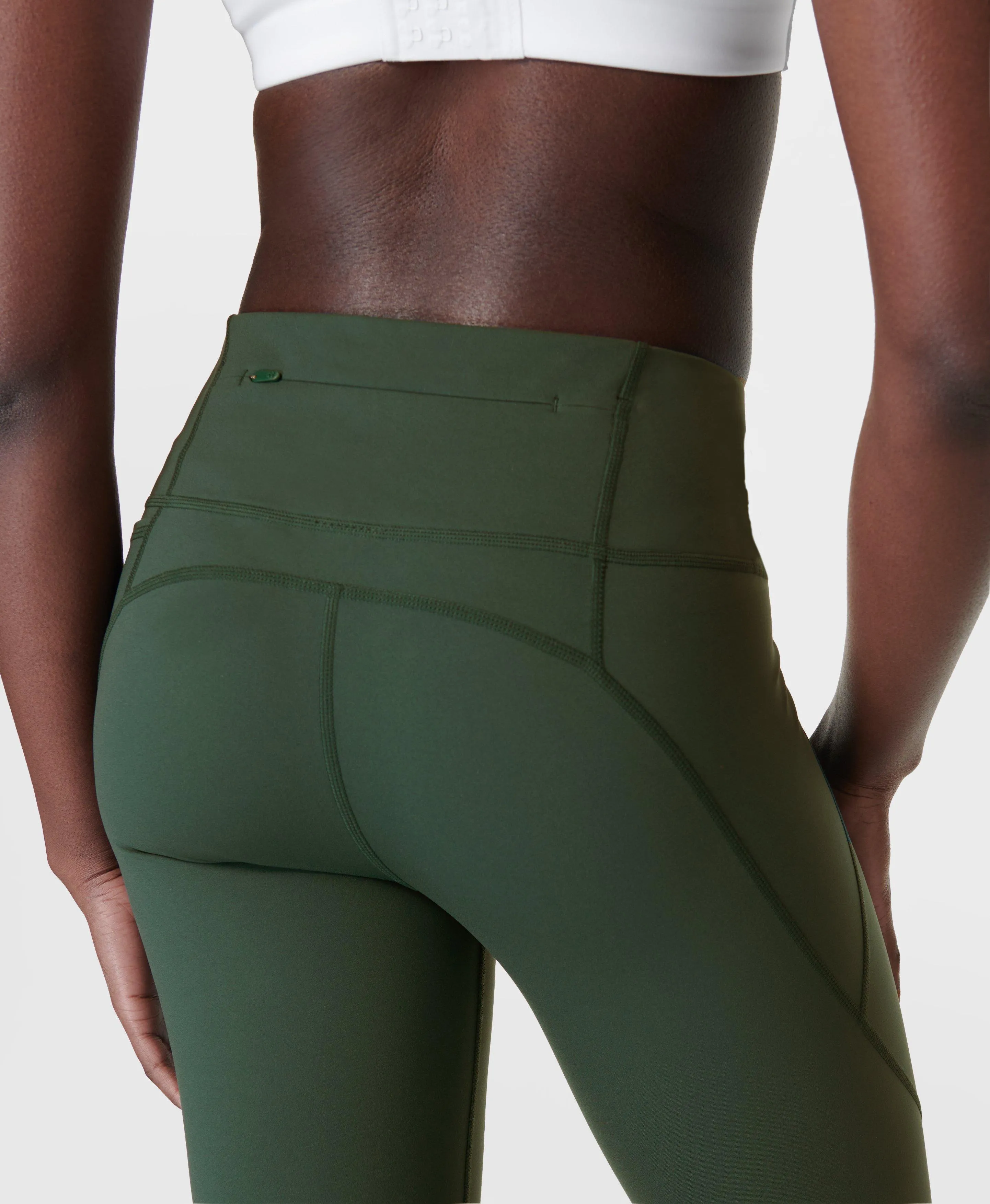 Power Workout Leggings Sb5400 Trek-Green