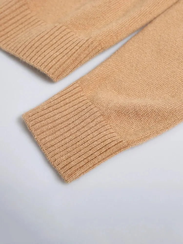 Pre Order:  Hallow Out Shoulder Knit Sweater