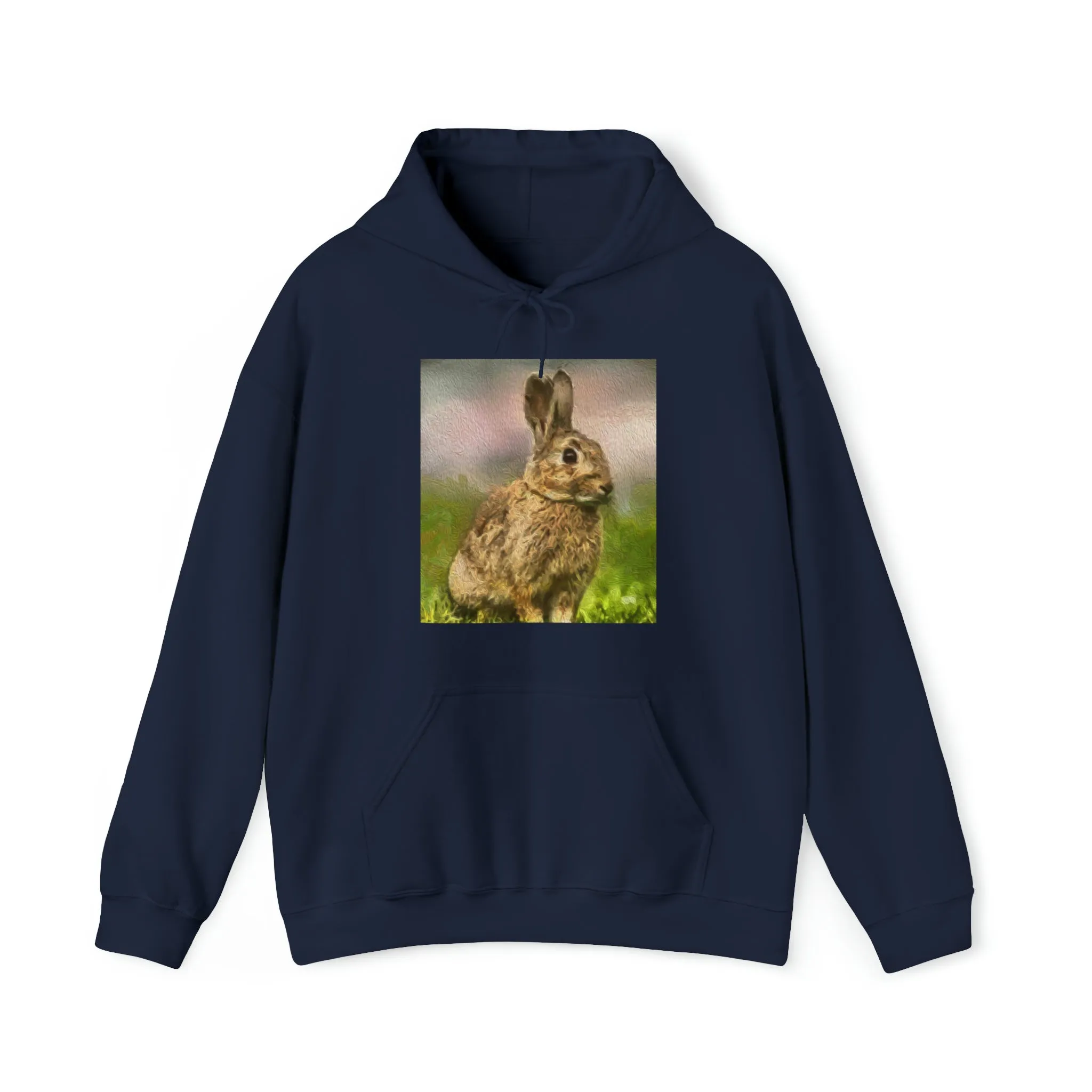 Rabbit 'Clover' - Unisex 50/50 Hoodie