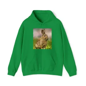 Rabbit 'Clover' - Unisex 50/50 Hoodie
