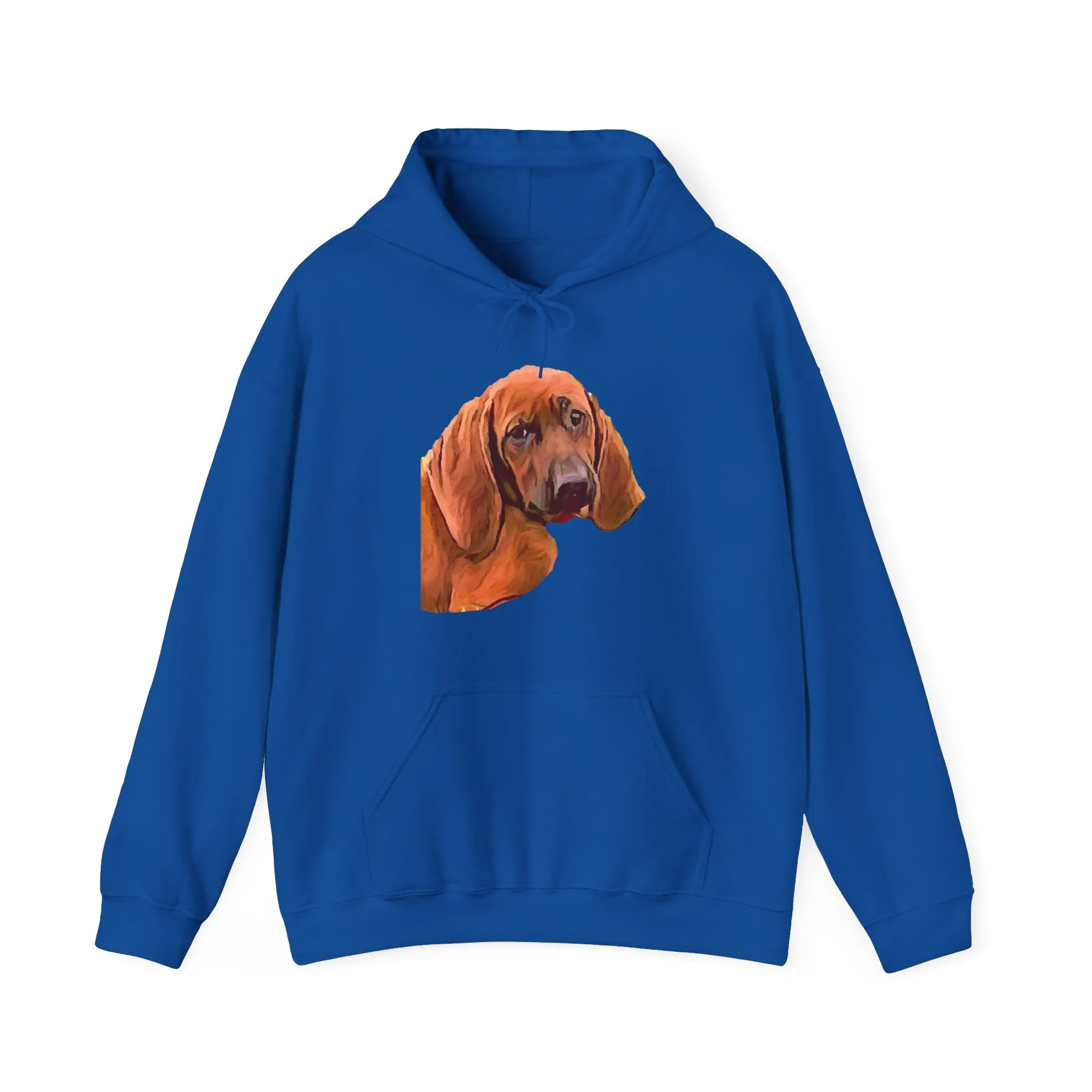 Redbone Coonhound Unisex 50/50 Hoodie