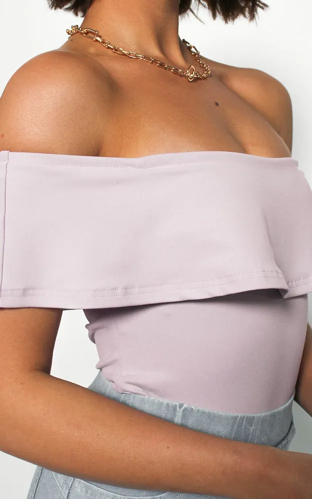 Rhianna Bodysuit - Lilac