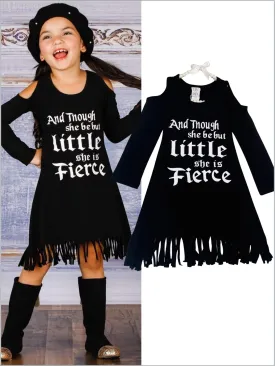 She is Fierce Fringe Dress