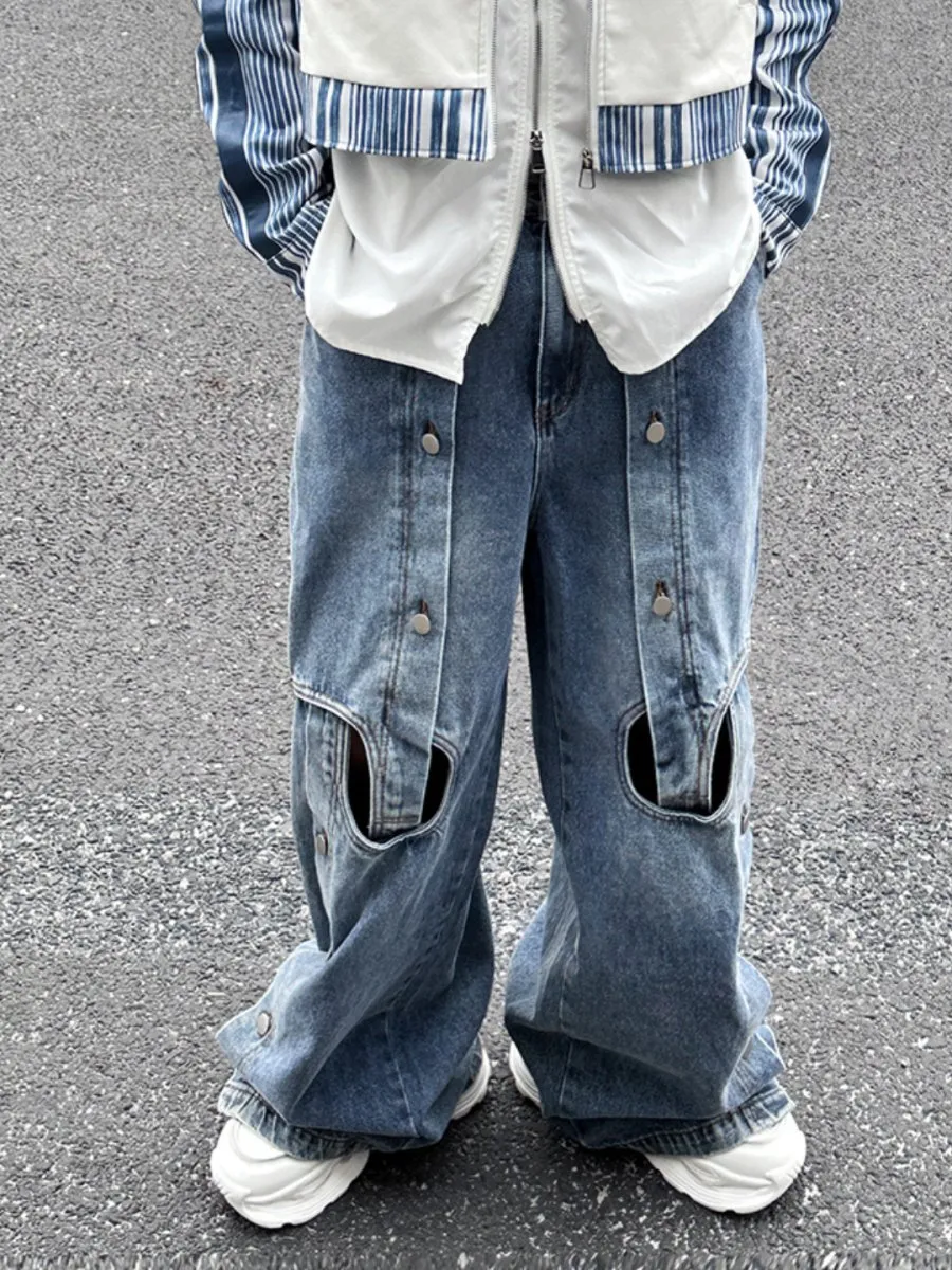 straight wide-leg jeans na1355