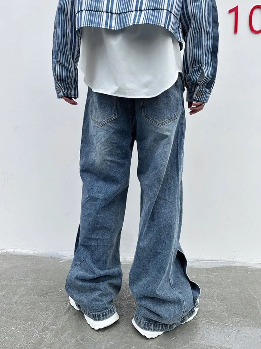 straight wide-leg jeans na1355