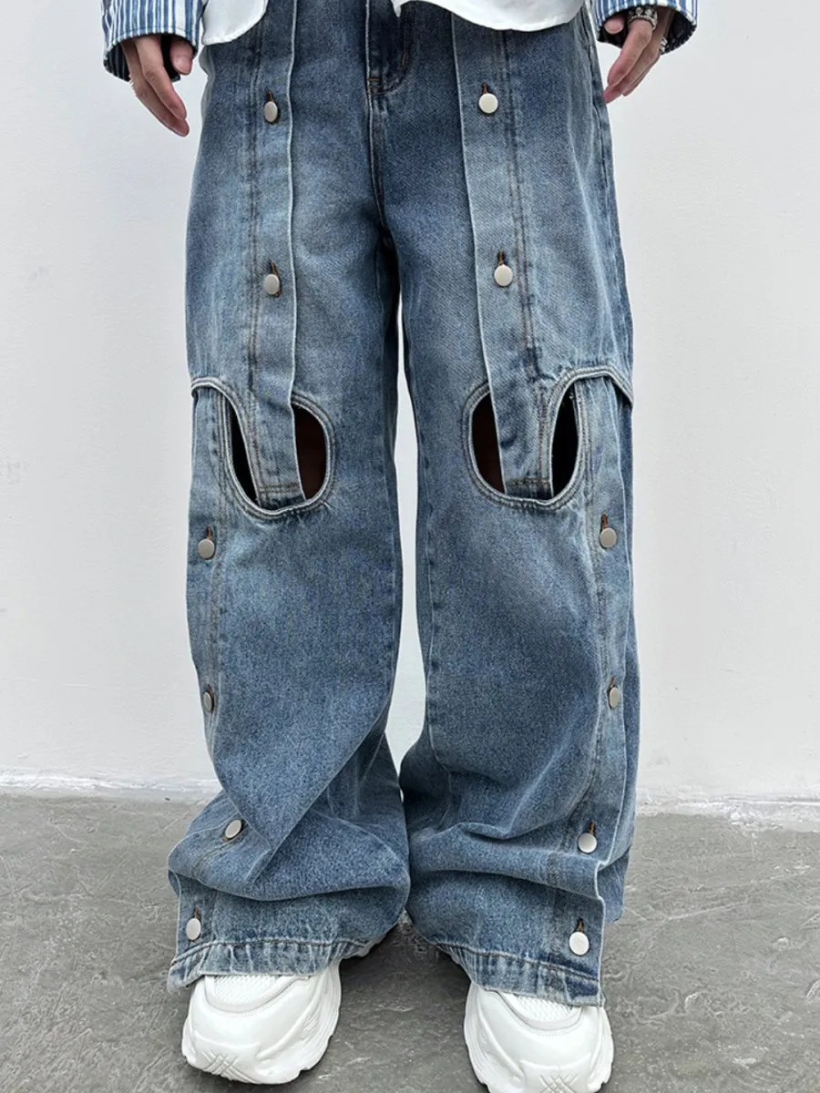 straight wide-leg jeans na1355