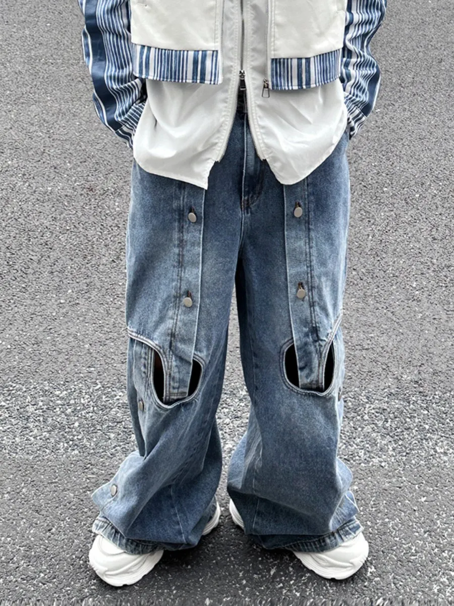 straight wide-leg jeans na1355
