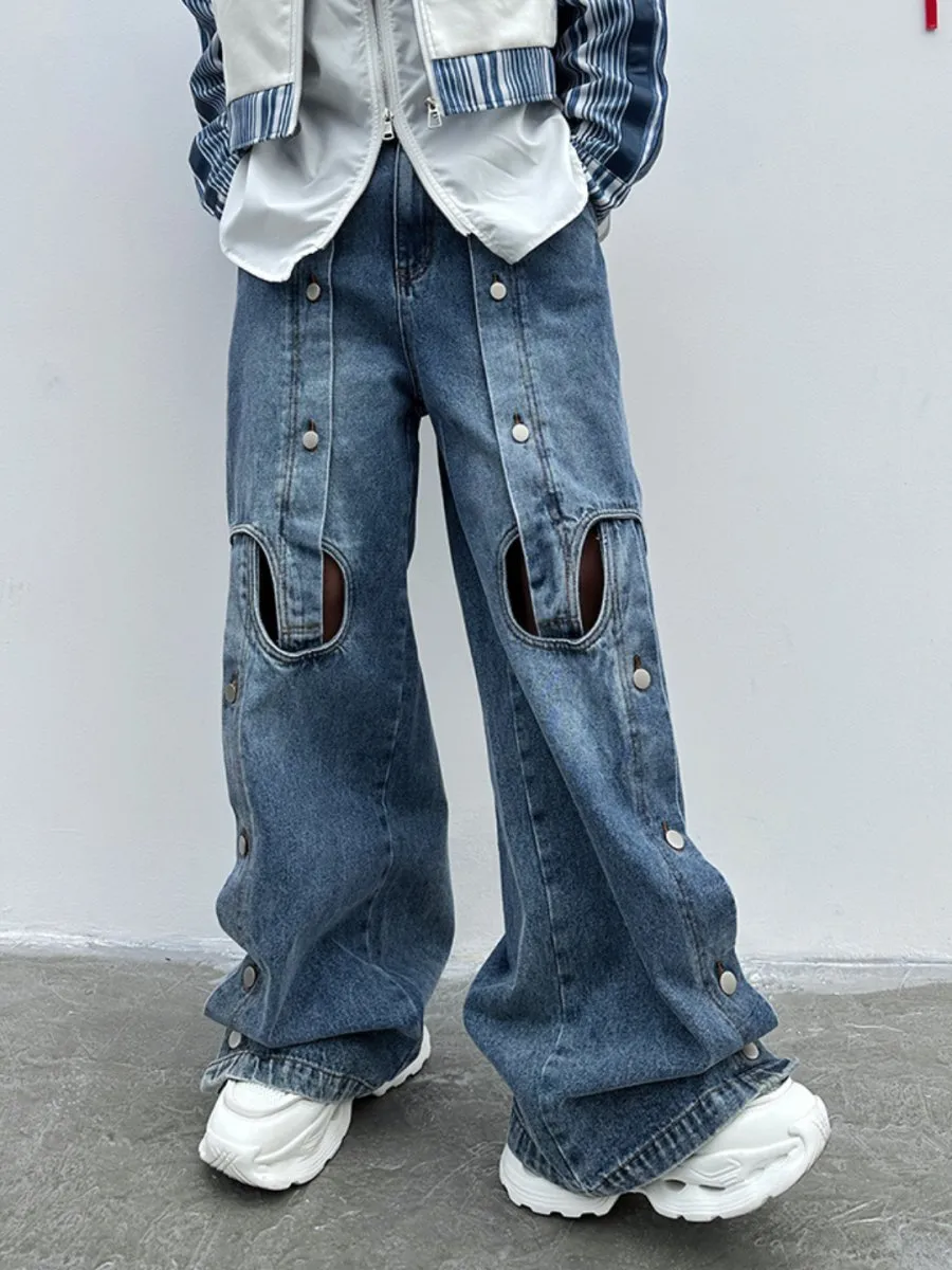 straight wide-leg jeans na1355