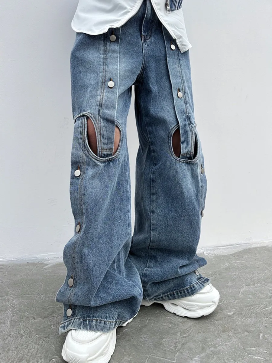 straight wide-leg jeans na1355