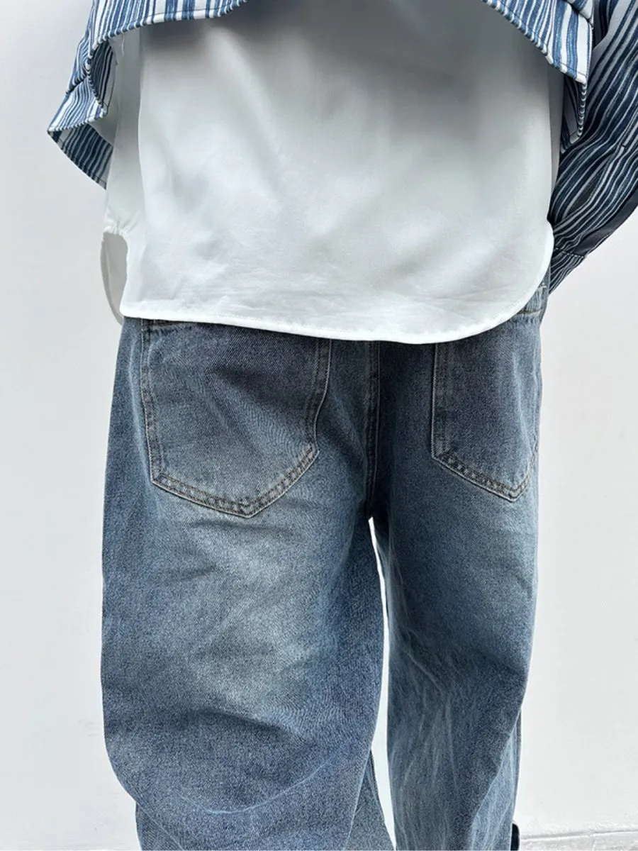 straight wide-leg jeans na1355