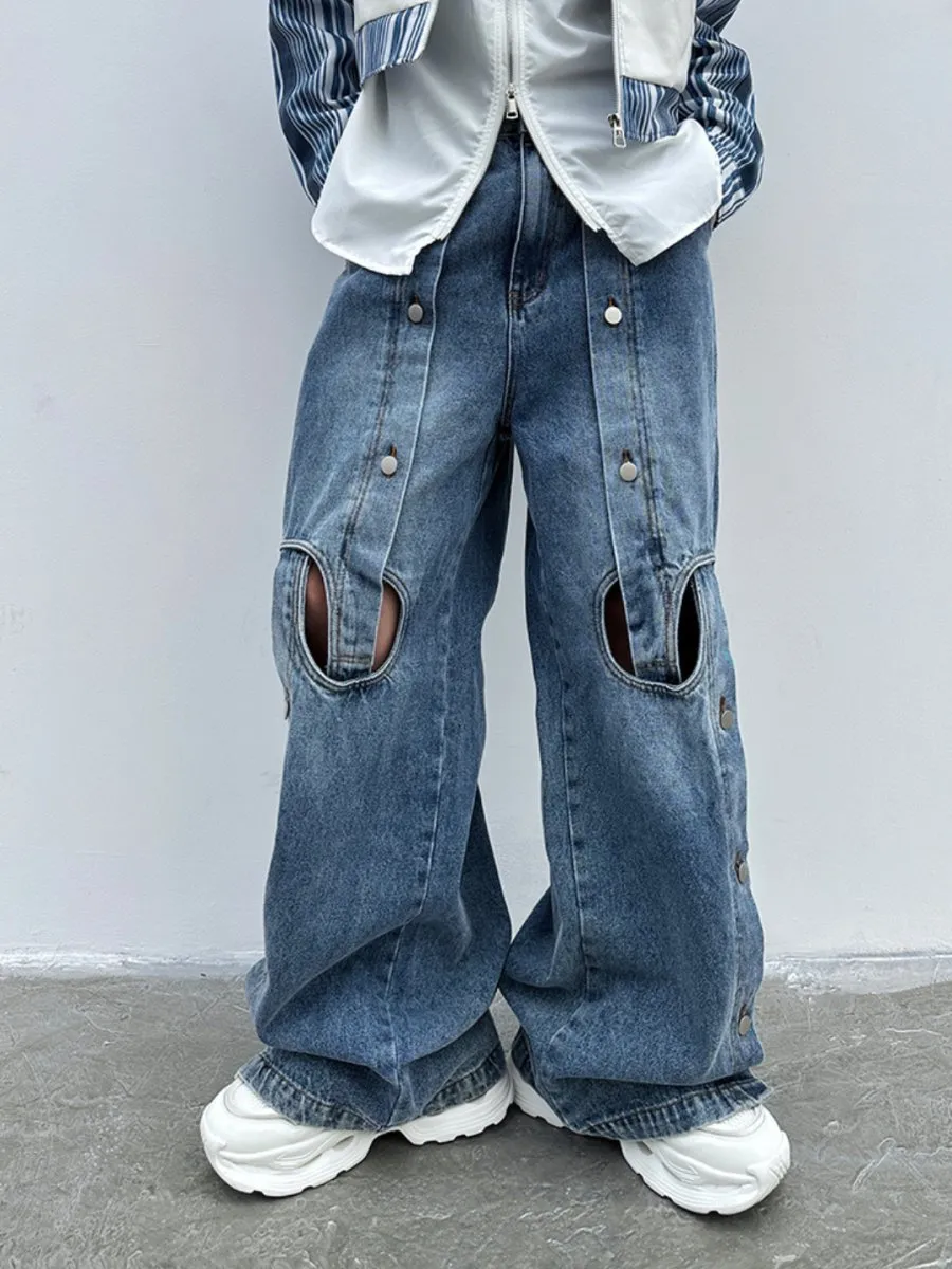 straight wide-leg jeans na1355